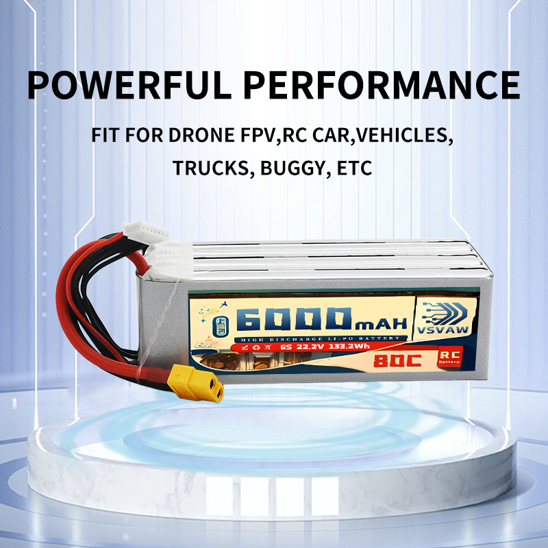 VSVAW 6S Lipo Battery 6000mAh  - 6S Lipo Battery 22.2V 5000Mah ulasan dan harga